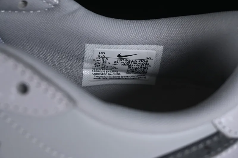 All categories Air Jordan Jordan series basketball shoes Air Jordan 1 Low G version pure original Air Jordan 1 Low Golf AJ1 Joe 1 new golf version raw rubber gray DD9315-006